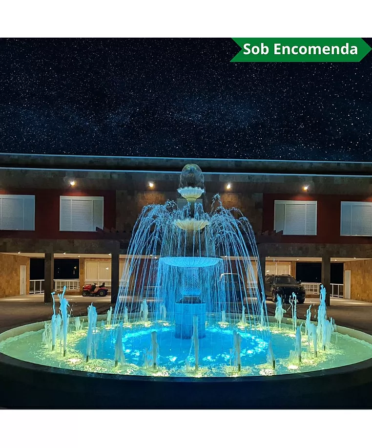 imagem de Chafariz Maggiore 3 Pratos em Mármore 320cm - FMP136 | Paisagismo Clássico e Refinado