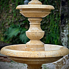 imagem do produto Chafariz Moderno 2 Pratos em M�rmore Amarelo 210cm - FMP382 
