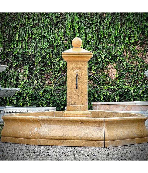 imagem de Chafariz Moderno em Mrmore Marrom 148cm - FMP067