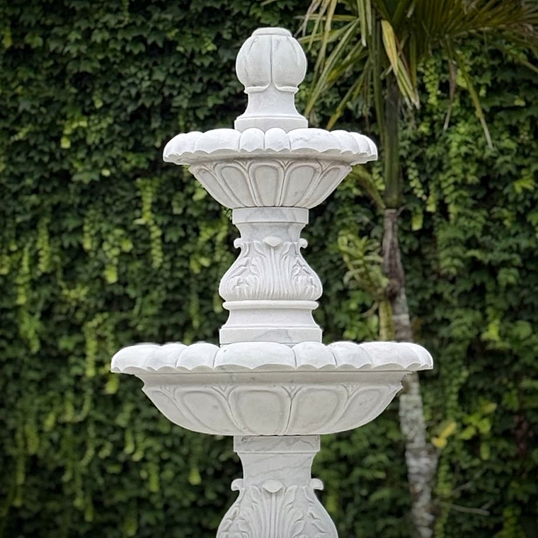 imagem do produto Chafariz Palazzo em M�rmore 300cm - FMP421 Luxo Cl�ssico para Jardins e Projetos 