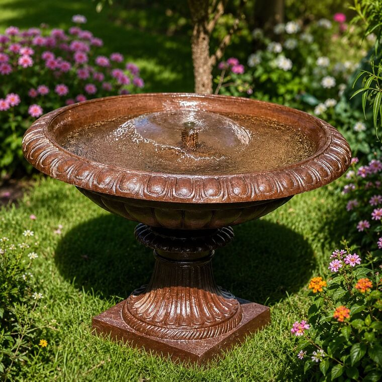 imagem do produto Chafariz Pamplona em Ferro Fundido 85cm - FF119 Design Cl�ssico para Paisagismo