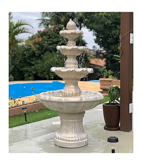 imagem de Chafariz para Jardim 4 Pratos 135cm - FC012BP