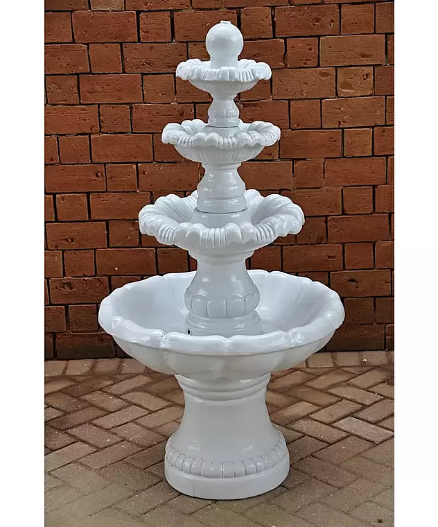 imagem do produto Chafariz para Jardim 4 Pratos 135cm - FC012BP Paisagismo Sofisticado