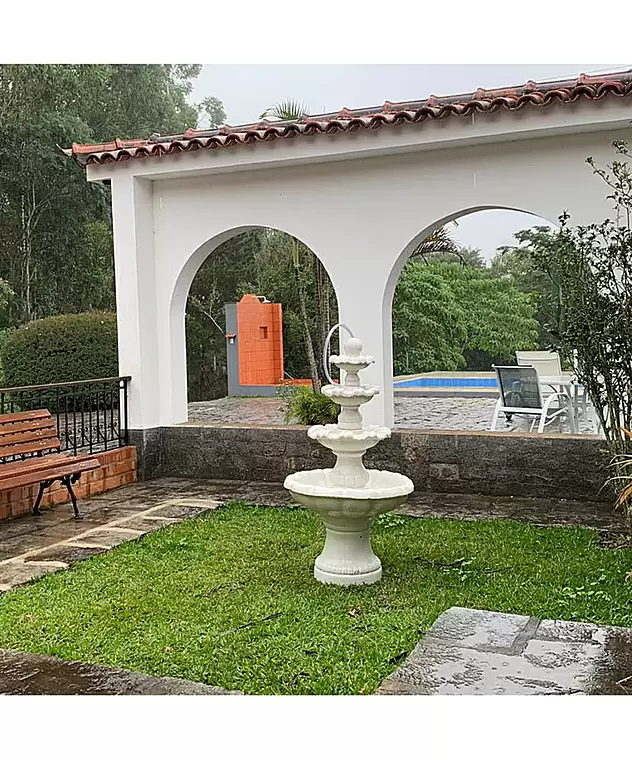 imagem do produto Chafariz para Jardim 4 Pratos 135cm - FC012BP Paisagismo Sofisticado
