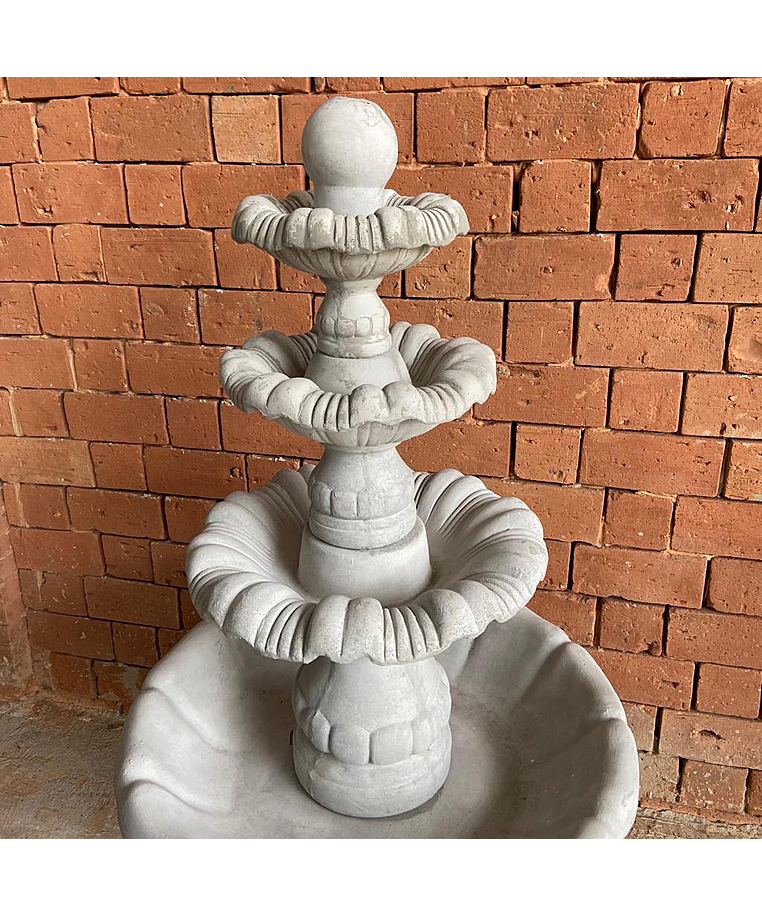 imagem do produto Chafariz para Jardim 4 Pratos 135cm - FC012C