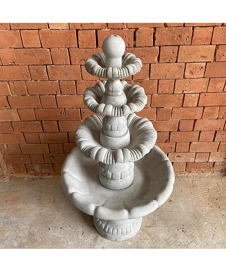 imagem do produto Chafariz para Jardim 4 Pratos 135cm - FC012C