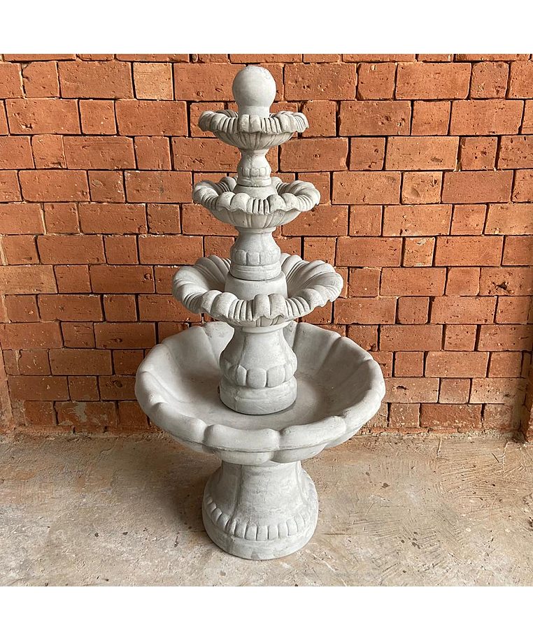 imagem do produto Chafariz para Jardim 4 Pratos 135cm - FC012C