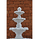 imagem do produto Chafariz para Jardim 4 Pratos Cimento 135cm - FC012 Eleg�ncia e Movimento