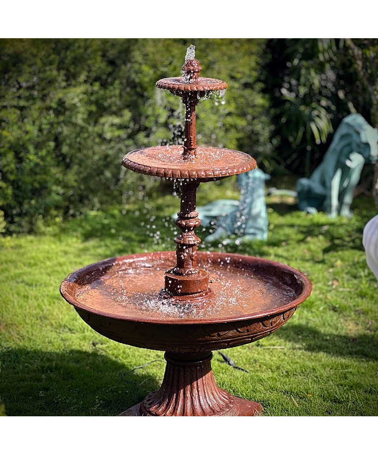 imagem do produto Chafariz para Jardim Colonial de Ferro Fundido 155cm - FF072 Estilo Cl�ssico