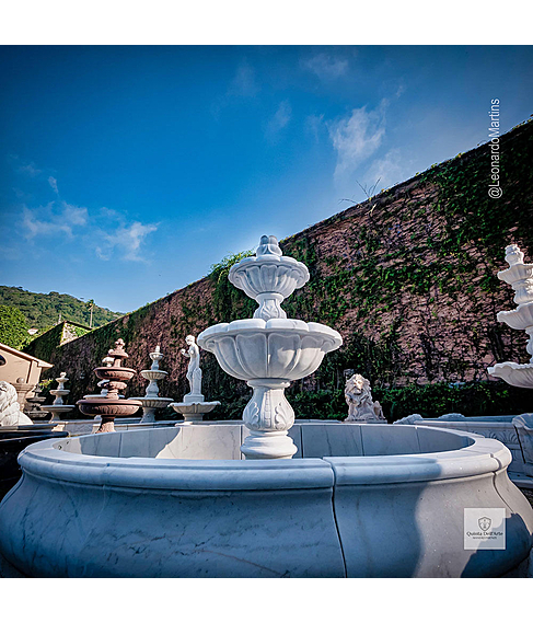 imagem de Chafariz Roma Mrmore Branco 180cm - FMP390