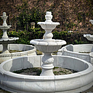 imagem do produto Chafariz Roma M�rmore Branco 180cm - FMP390 Quinta Dellarte