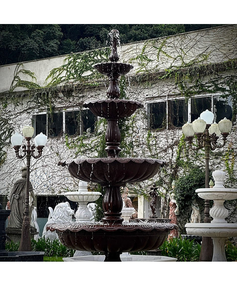 imagem do produto Chafariz Supremo de Ferro Fundido 310cm - FF173 Eleg�ncia para Jardins Sofisticados