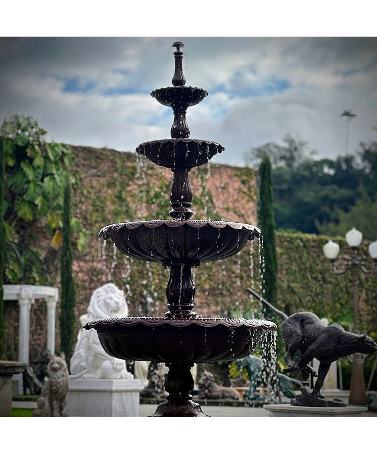 imagem do produto Chafariz Supremo de Ferro Fundido 310cm - FF173 Eleg�ncia para Jardins Sofisticados