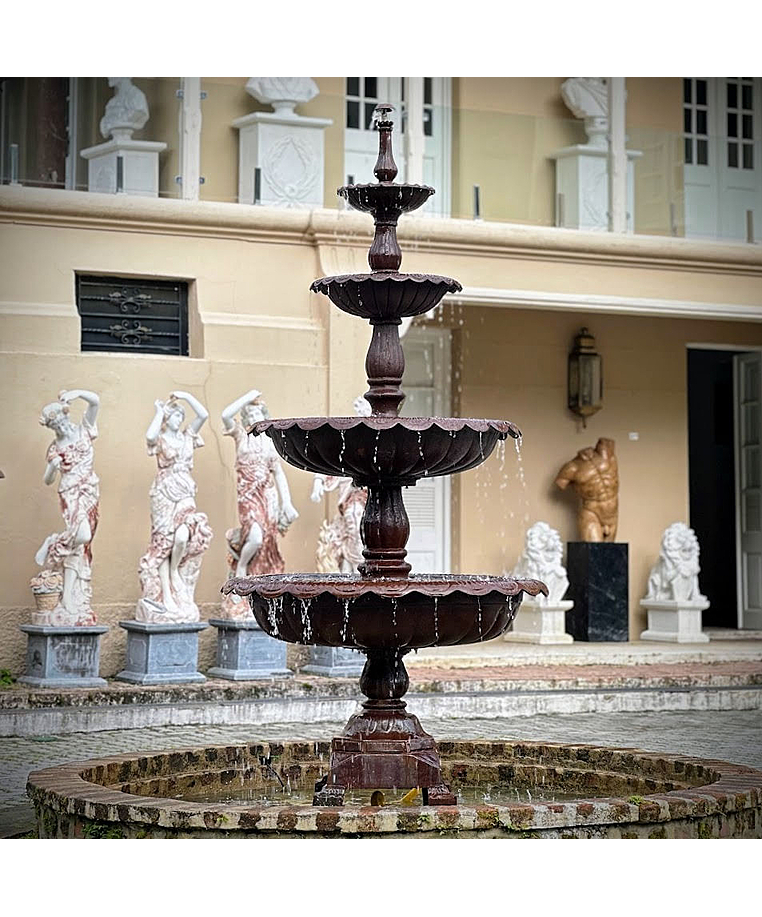 imagem do produto Chafariz Supremo de Ferro Fundido 310cm - FF173 Eleg�ncia para Jardins Sofisticados