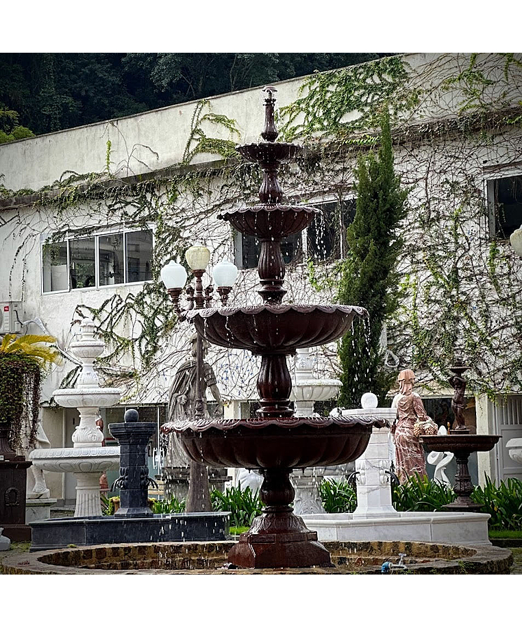 imagem do produto Chafariz Supremo de Ferro Fundido 310cm - FF173 Eleg�ncia para Jardins Sofisticados