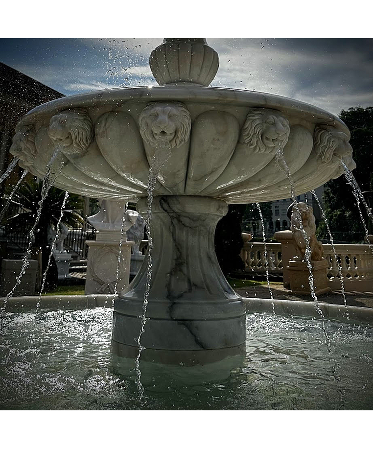 imagem do produto Chafariz Venezia em M�rmore Branco 290cm - FMP368