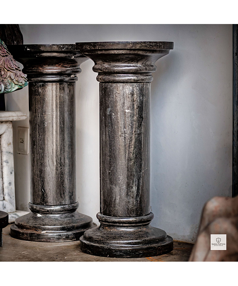 imagem do produto Coluna em M�rmore Black 78cm  VRMP219 Elegante para Decora��o e Projetos Sofisticados 