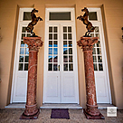 imagem do produto Coluna Lisa em M�rmore Vermelho 200cm - VRMP338