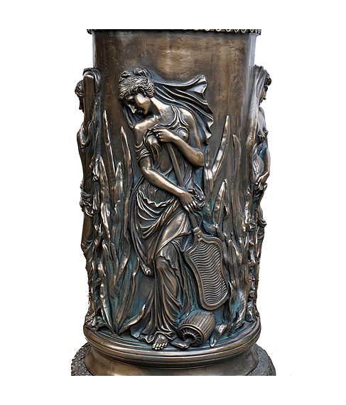 imagem de Coluna Redonda com Detalhes Gregos 105cm - VRPR187