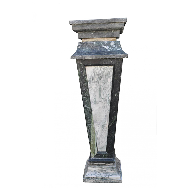 imagem do produto Coluna Triangular Preta em M�rmore 110cm VRMP183 Para Projetos Modernos 