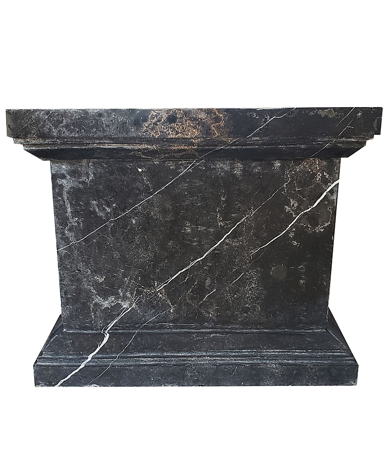 imagem do produto Conjunto 4 Bases de M�rmore Preto 50CM - VRMP236