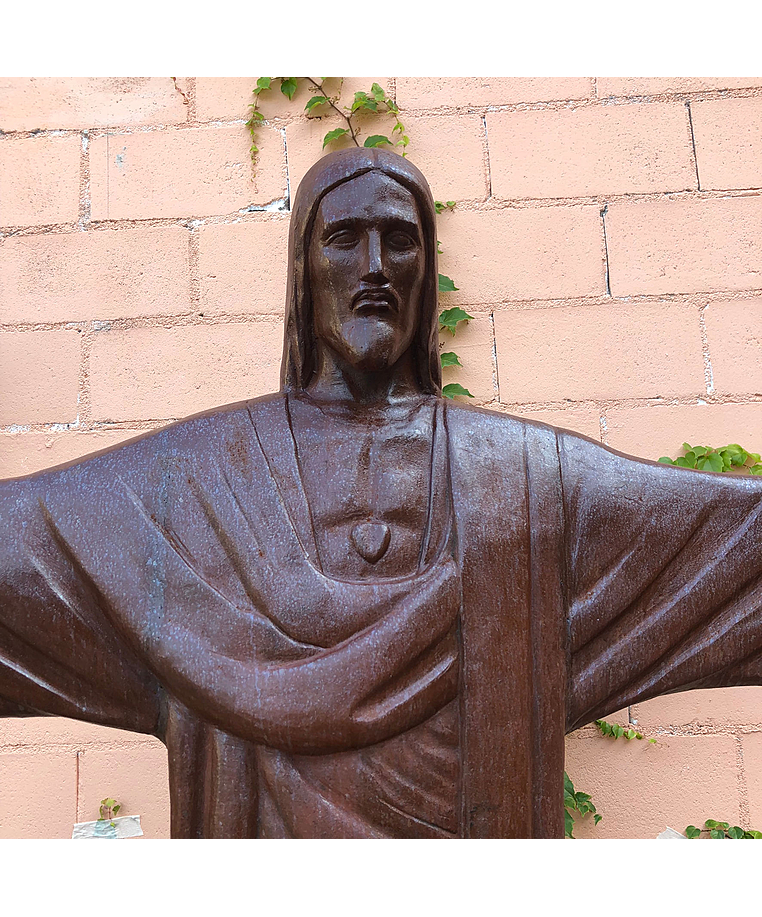 imagem do produto Cristo Redentor em Ferro Fundido 230cm IF223 Design Cl�ssico