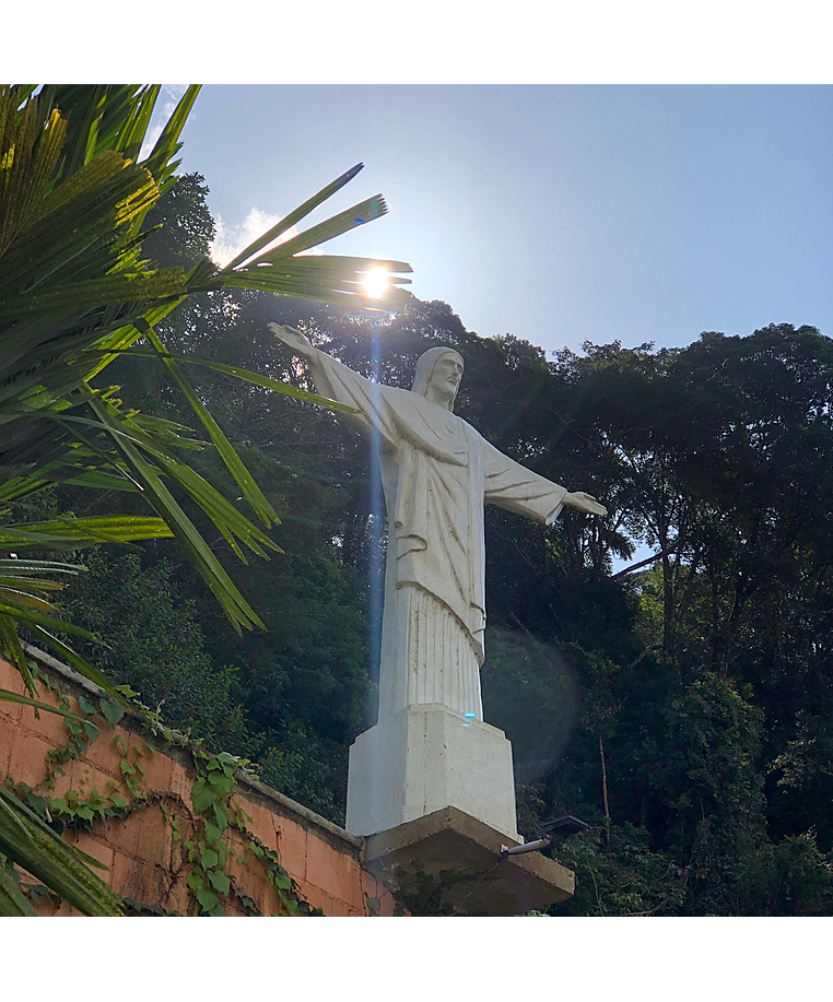 imagem do produto Cristo Redentor em Ferro Fundido 230cm IF223 Design Cl�ssico