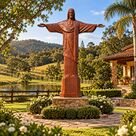imagem do produto Cristo Redentor em Ferro Fundido 230cm IF223 Design Cl�ssico