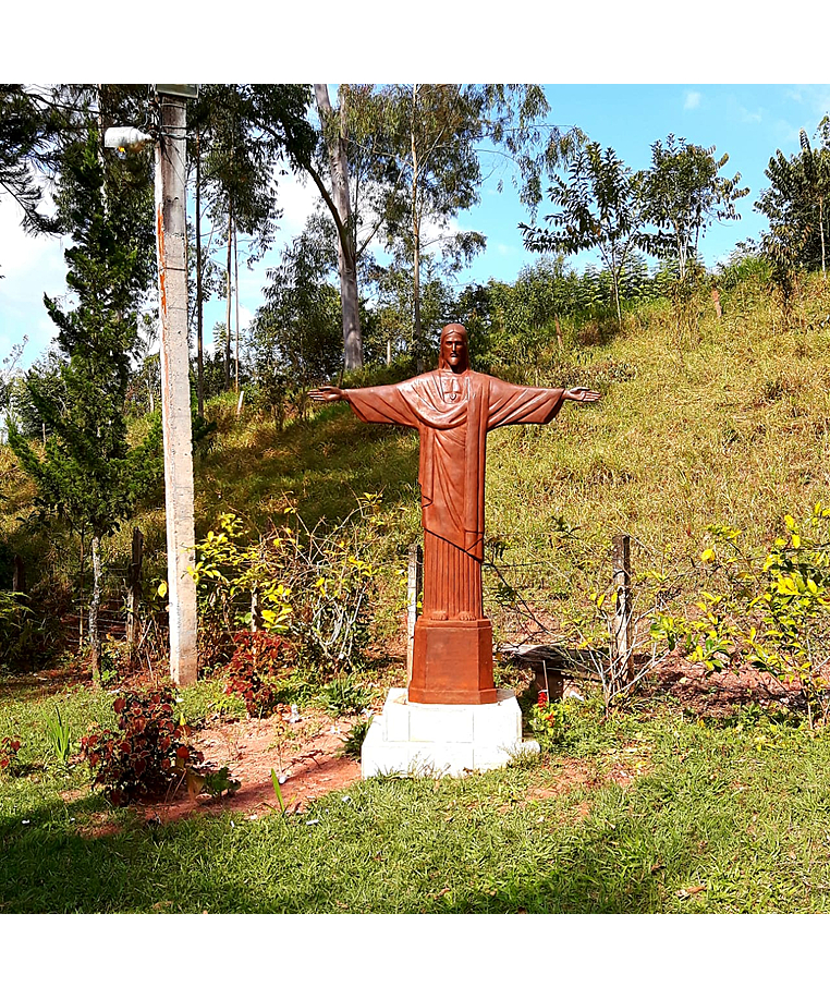 imagem do produto Cristo Redentor em Ferro Fundido 230cm IF223 Design Cl�ssico