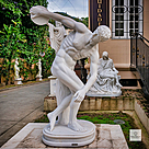 imagem do produto Disc�bulo em M�rmore Branco 180cm - EMP597 Obra Cl�ssica