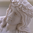imagem do produto Escultura 4 Esta��es 160cm M�rmore Branco - EMP516 Destaque no Paisagismo