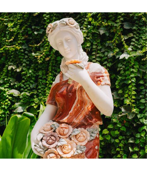 imagem de Escultura 4 Estações 160cm Mármore Color - EMP473