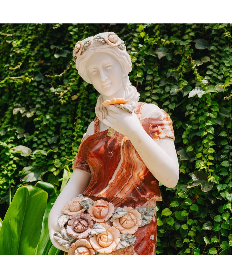 imagem do produto Escultura 4 Esta��es 160cm M�rmore Color - EMP473 Pe�a Decorativa Elegante