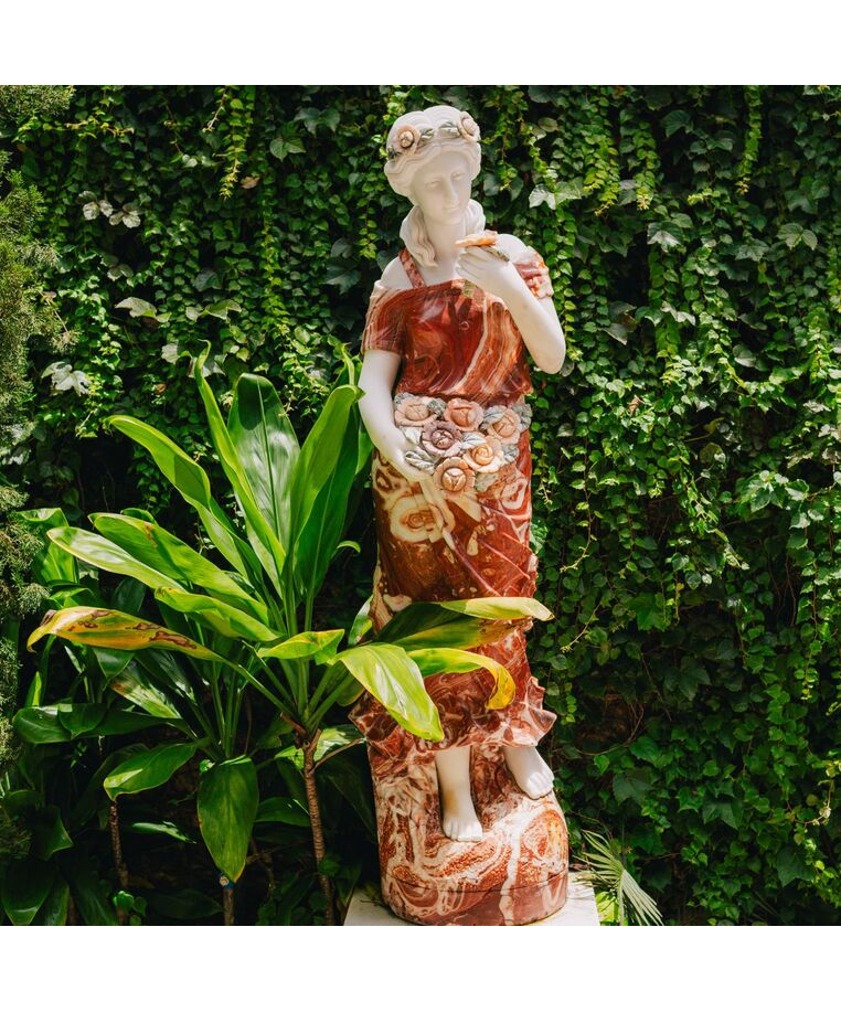 imagem do produto Escultura 4 Esta��es 160cm M�rmore Color - EMP473 Pe�a Decorativa Elegante