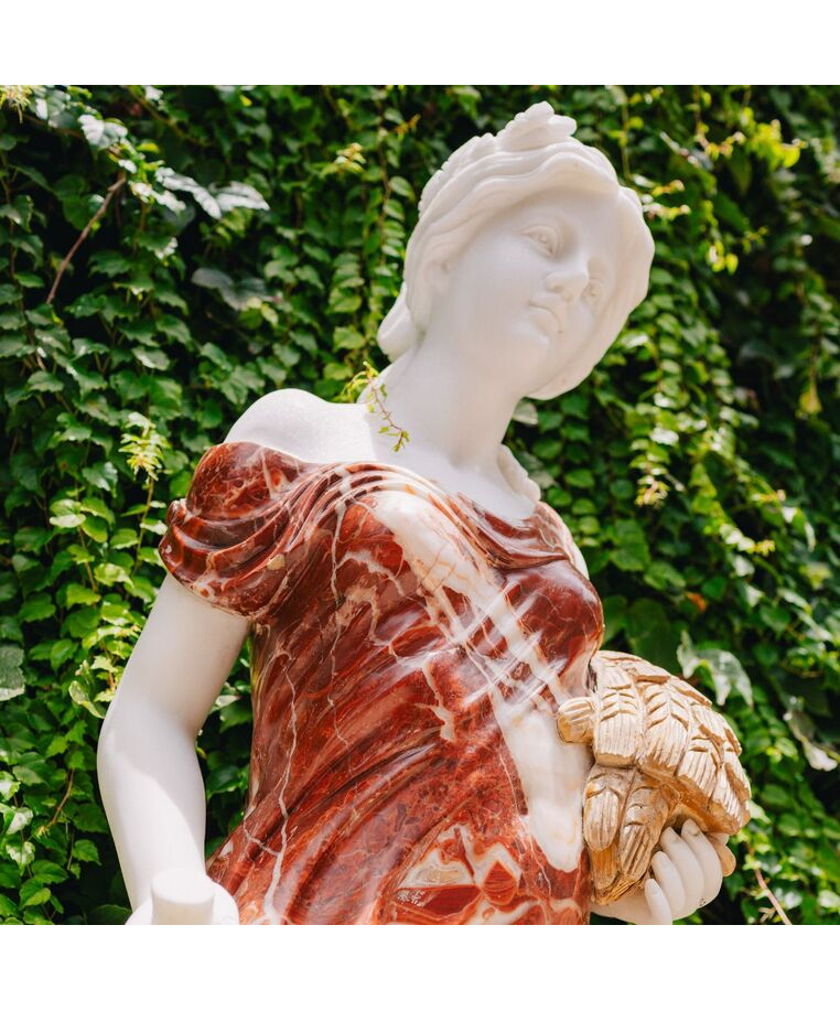 imagem do produto Escultura 4 Esta��es 160cm M�rmore Color - EMP473 Pe�a Decorativa Elegante