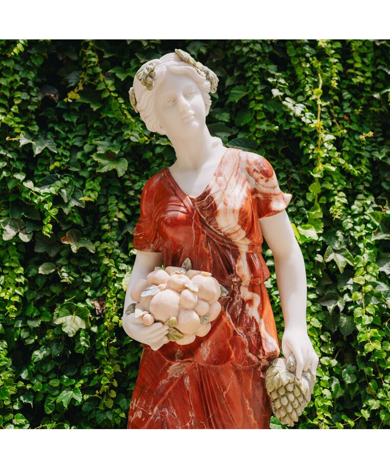 imagem do produto Escultura 4 Esta��es 160cm M�rmore Color - EMP473 Pe�a Decorativa Elegante