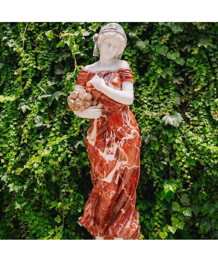 imagem do produto Escultura 4 Esta��es 160cm M�rmore Color - EMP473 Pe�a Decorativa Elegante