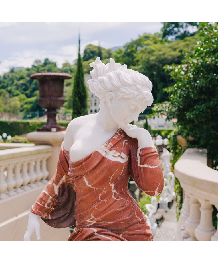 imagem do produto Escultura 4 Esta��es 160cm M�rmore Color - EMP520 Arte e Harmonia Cl�ssica