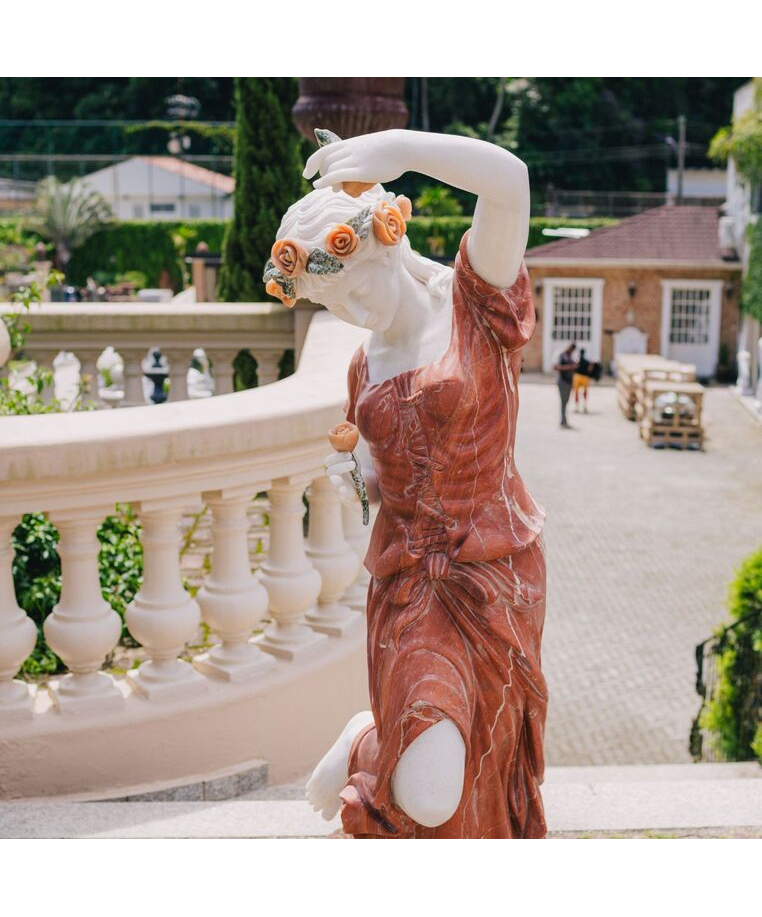 imagem do produto Escultura 4 Esta��es 160cm M�rmore Color - EMP520 Arte e Harmonia Cl�ssica