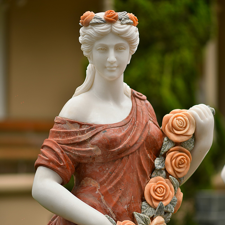 imagem do produto Escultura 4 Esta��es 160cm M�rmore Color - EMP522 Jardins de Luxo