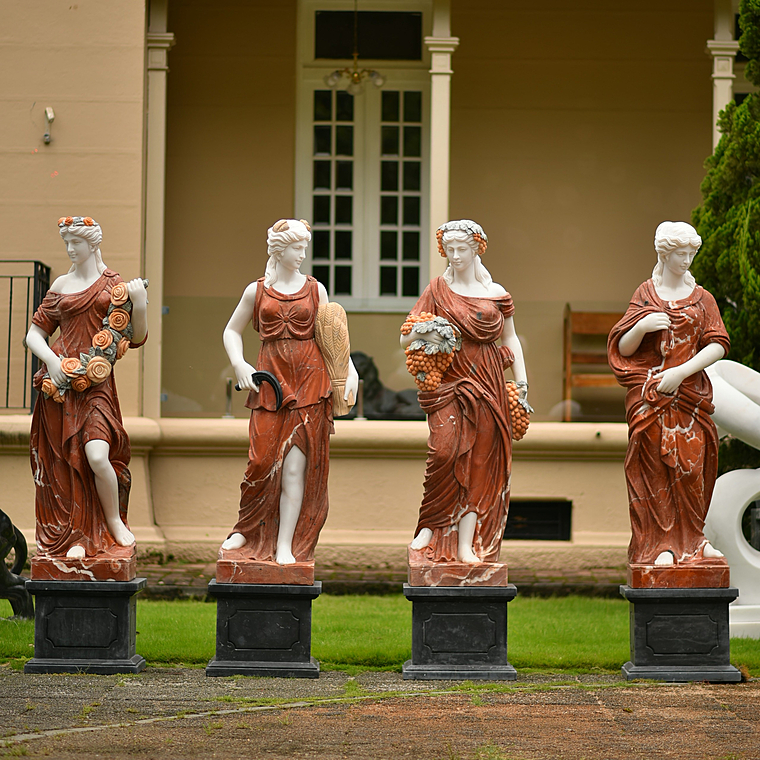 imagem do produto Escultura 4 Esta��es 160cm M�rmore Color - EMP522 Jardins de Luxo