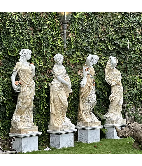 imagem de Escultura 4 Estações 160cm Onix - EMP518