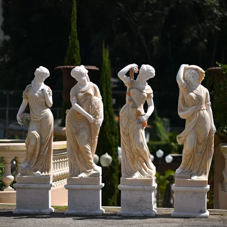 imagem do produto Escultura 4 Esta��es 160cm Onix - EMP518 Jardins de Luxo