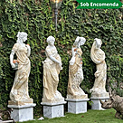 imagem do produto Escultura 4 Esta��es 160cm Onix - EMP518 Jardins de Luxo
