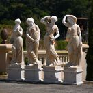 imagem do produto Escultura 4 Esta��es 160cm Onix - EMP518 Jardins de Luxo