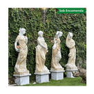 imagem do produto Escultura 4 Esta��es 160cm Onix - EMP518