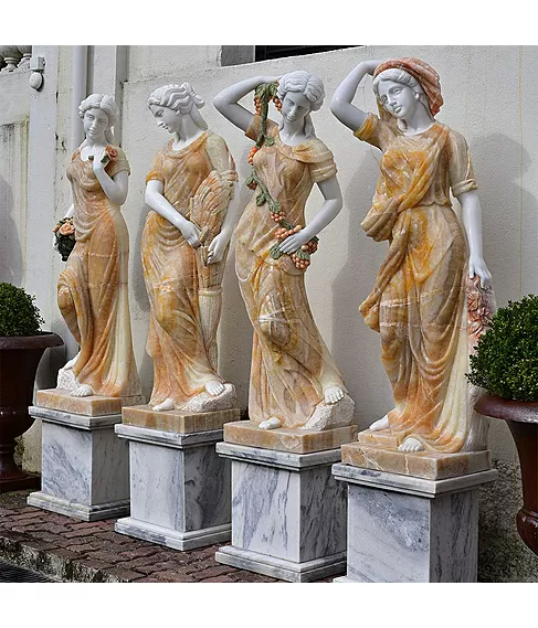 imagem de Escultura 4 Estações 160cm Onix - EMP521