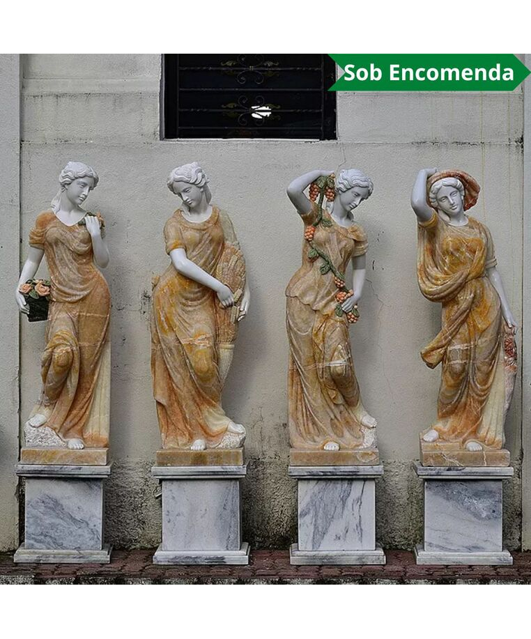 imagem do produto Escultura 4 Esta��es 160cm Onix - EMP521