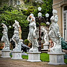 imagem do produto Escultura 4 Esta��es do Ano M�rmore Green 160cm - EMP492 Jardins de Luxo