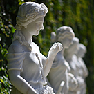 imagem do produto Escultura 4 Esta��es em M�rmore Branco 200cm - EMP698 Destaque no Paisagismo